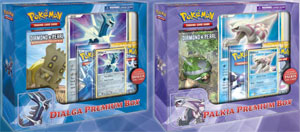 Dialga and Palkia Premium Boxes