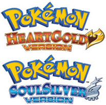 English HeartGold and SoulSilver Logos