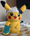 Worlds 2011 Skating Pikachu Plushie