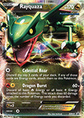 Rayquaza-EX Promo from Fall 2012 Tin