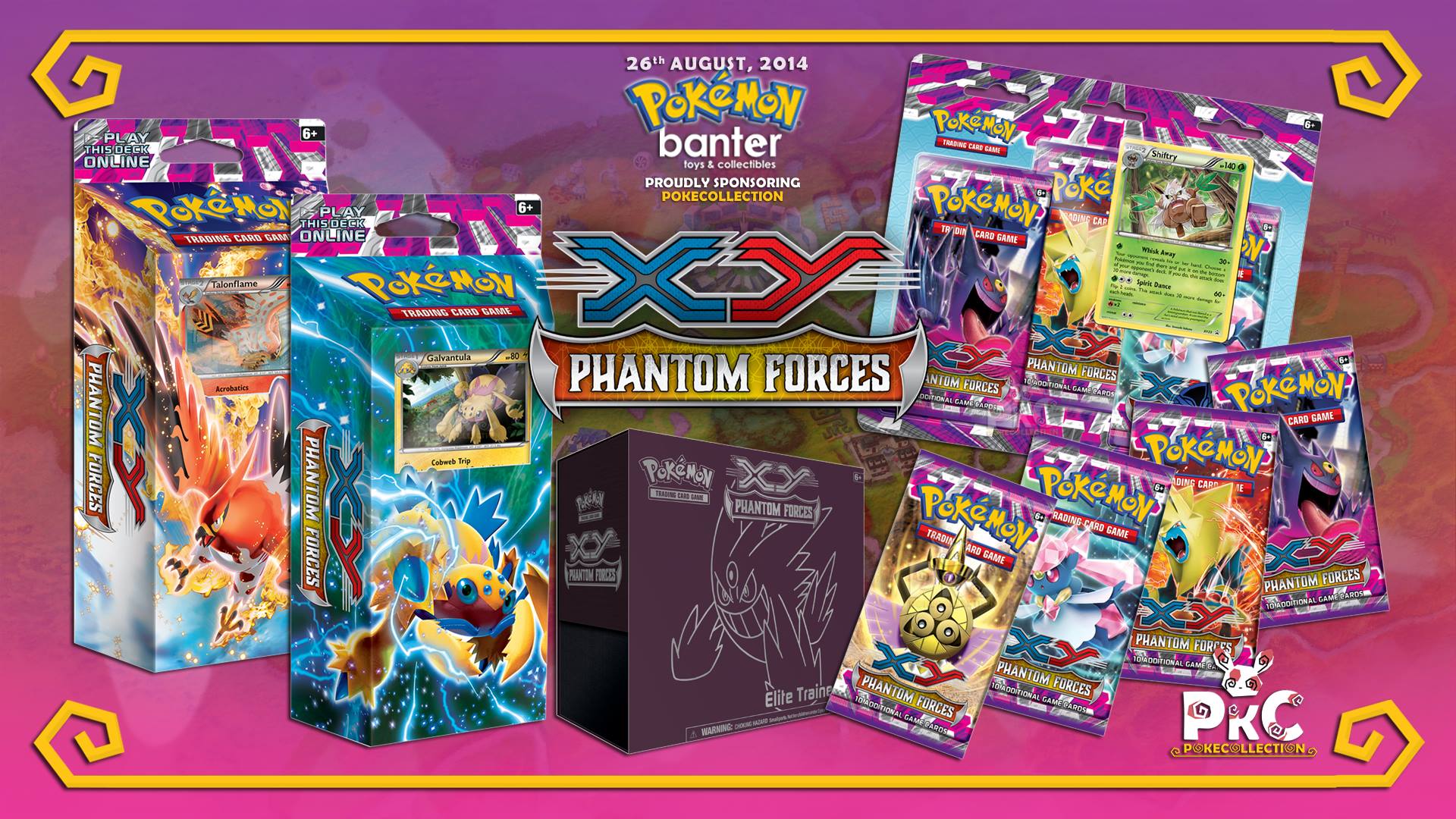 XY Phantom Forces Booster Pack