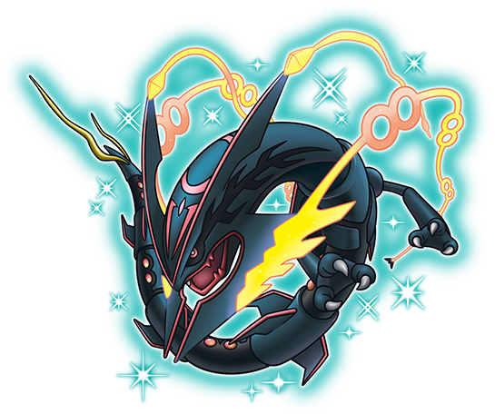 Free: 384rayquaza-shiny Xy Anime - Pokemon Rayquaza Shiny