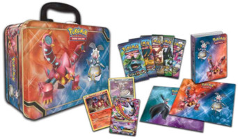 Pokemon TCG Collector Chest Volcanion Magearna