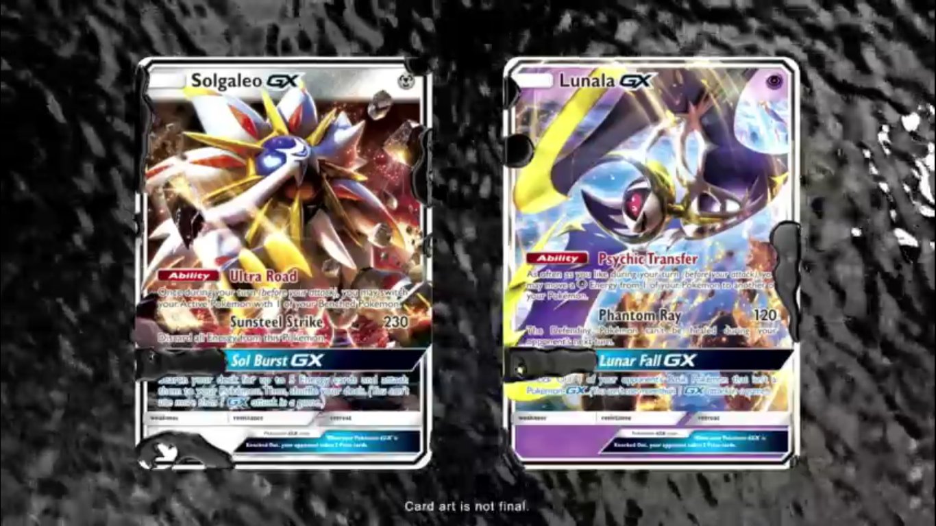 Massive Spoilers About Solgaleo and Lunala Revealed by TCG's  'Alola Collections!' 