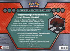 Zoroark Illusions Collection - Back