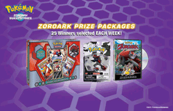 Zoroark Sweepstakes Weekly Prize Pack