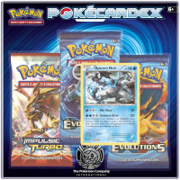 Evolutions 3 Pack Blister Black Kyurem