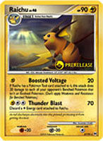 Platinum: Arceus Raichu Prerelease Promo