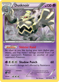 Dusknoir from Boundaries Crossed