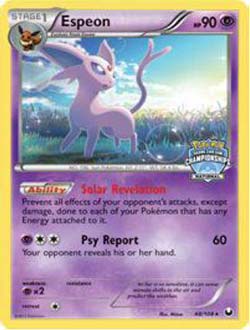 Espeon National Championship 2013 Promo