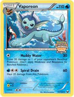 Vaporeon Regional Championship 2013 Promo