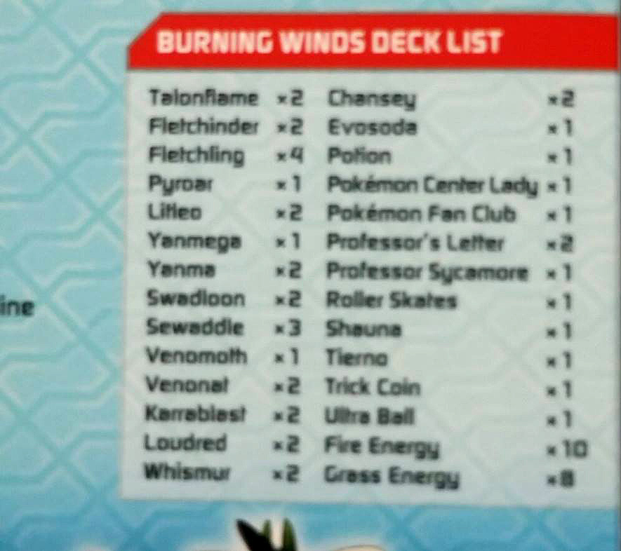 Burning Winds Phantom Forces Theme Deck