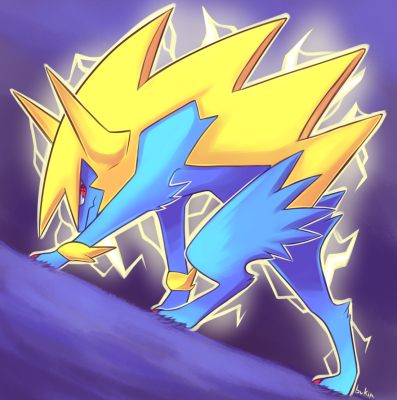 Mega Manectric Fanart PB