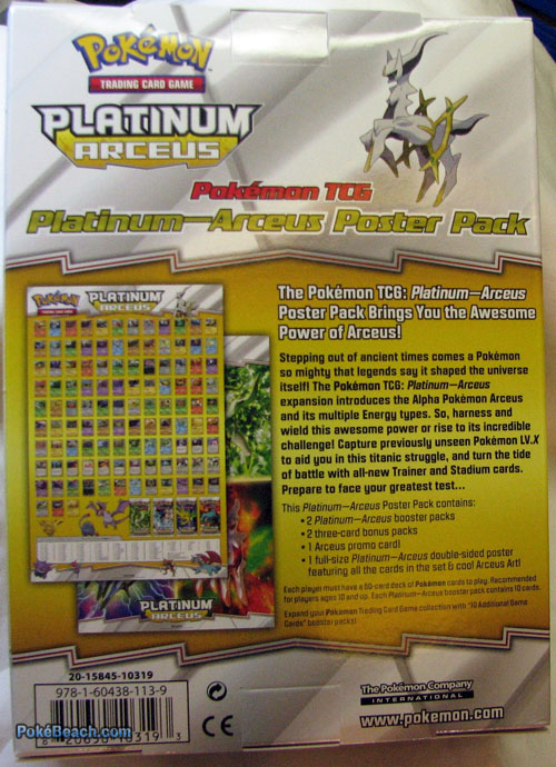 Pokemon Platinum Arceus Lv. X DP53 Promo Card : : Toys