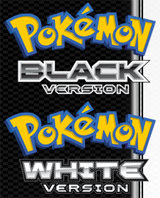 Pokemon Black and White English Logos