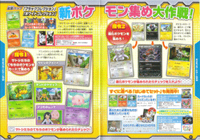 Pokemon Center Magazine Advertising Black and White Collection