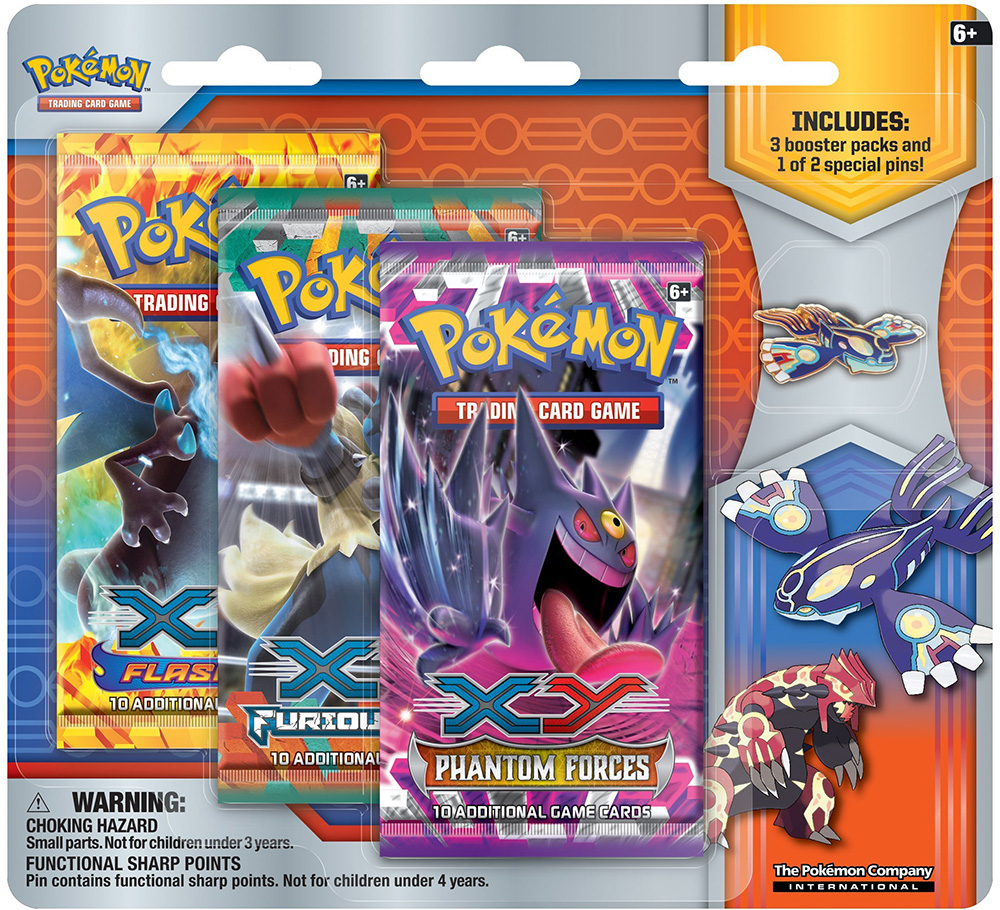 Primal Reversion Collector's Pin 3-Pack