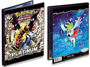 Platinum 4-Pocket Binder featuring Shaymin and Giratina