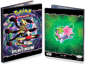 Platinum 4-Pocket Binder featuring Shaymin and Giratina