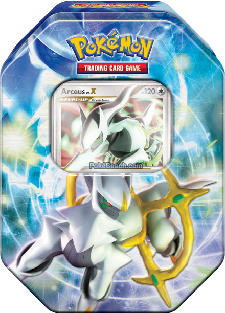 DP Promo #56 Arceus LV.X Tin 