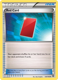 Red Card from XY TCG