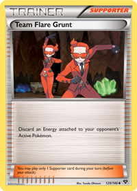Team Flare Grunt from XY TCG