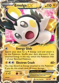 Emolga-EX from XY TCG