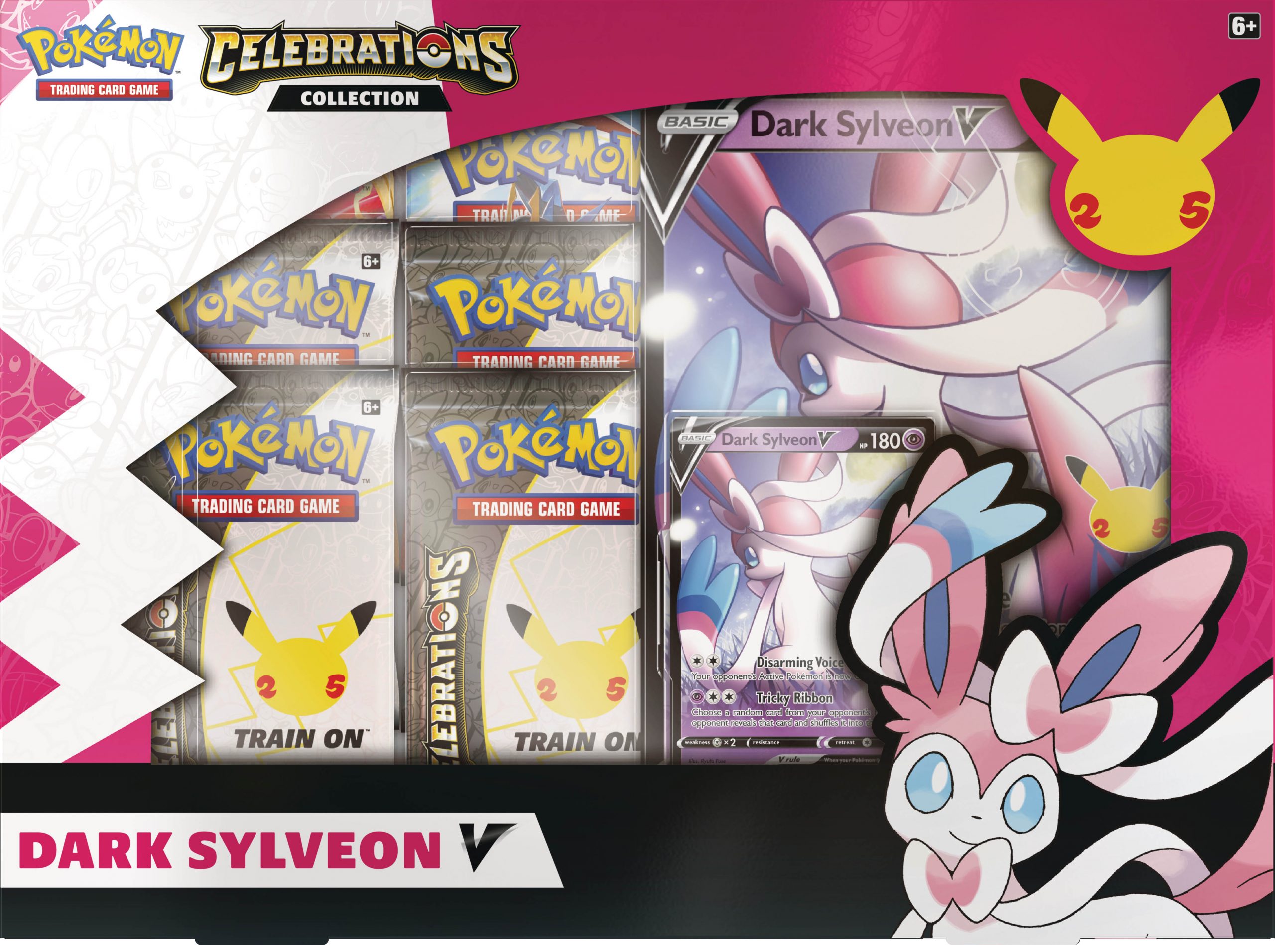 Celebrations Dark Sylveon V Collection Box Set " New " Pokemon 