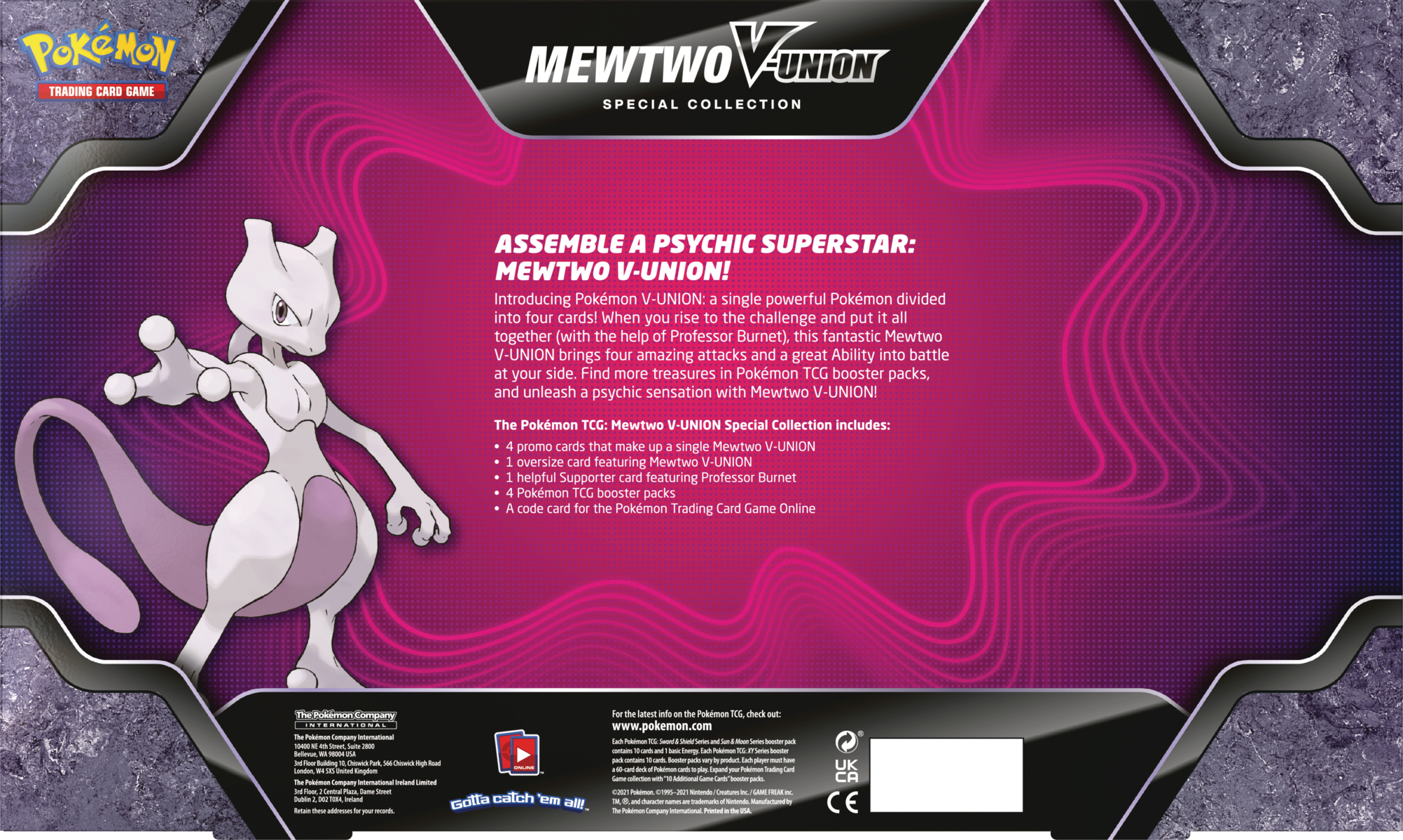 Mewtwo V - Pokemon Sword & Shield Promos - Pokemon