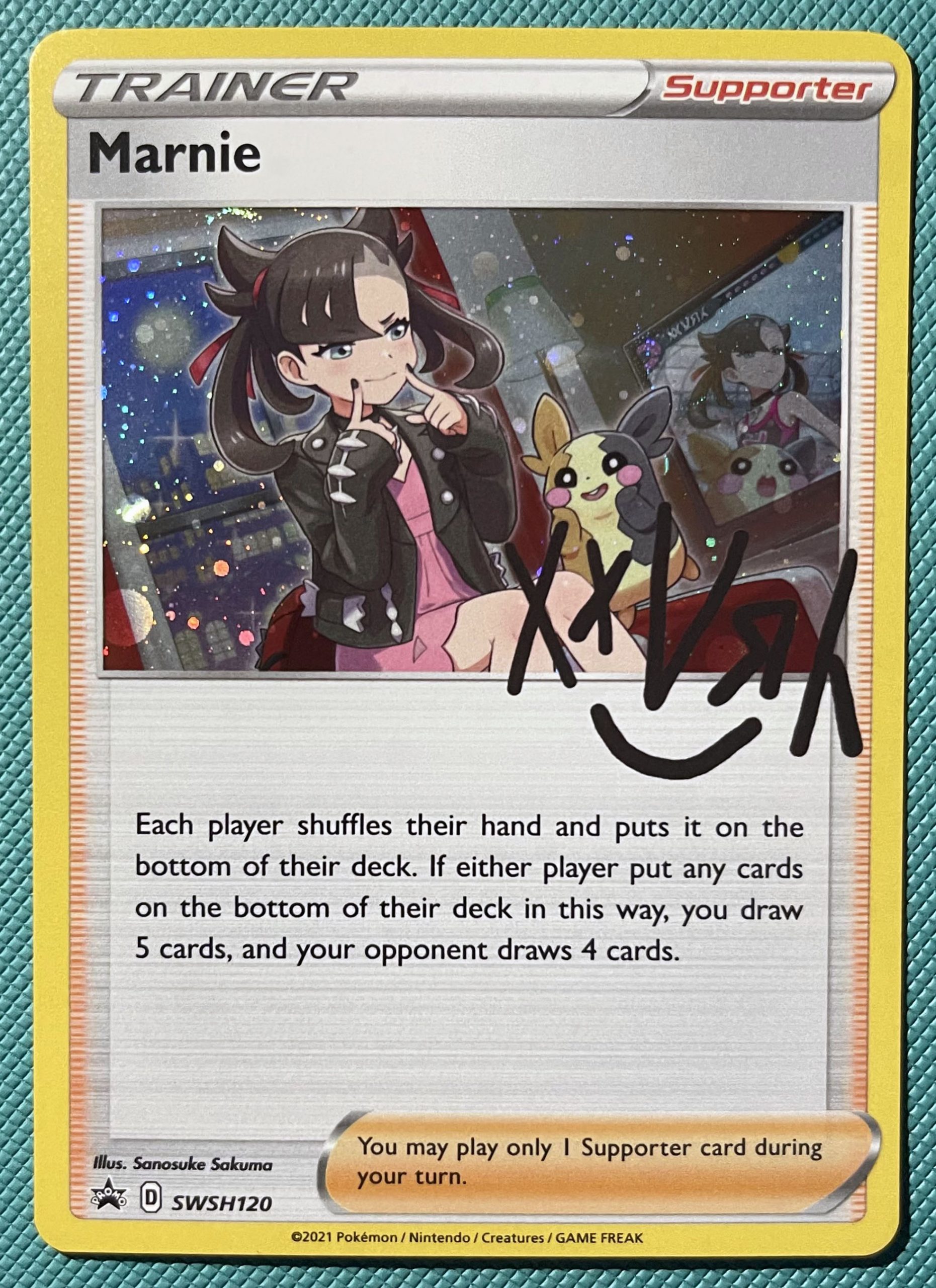 Full Art Trainer Marnie Promo set clients first reputation first.