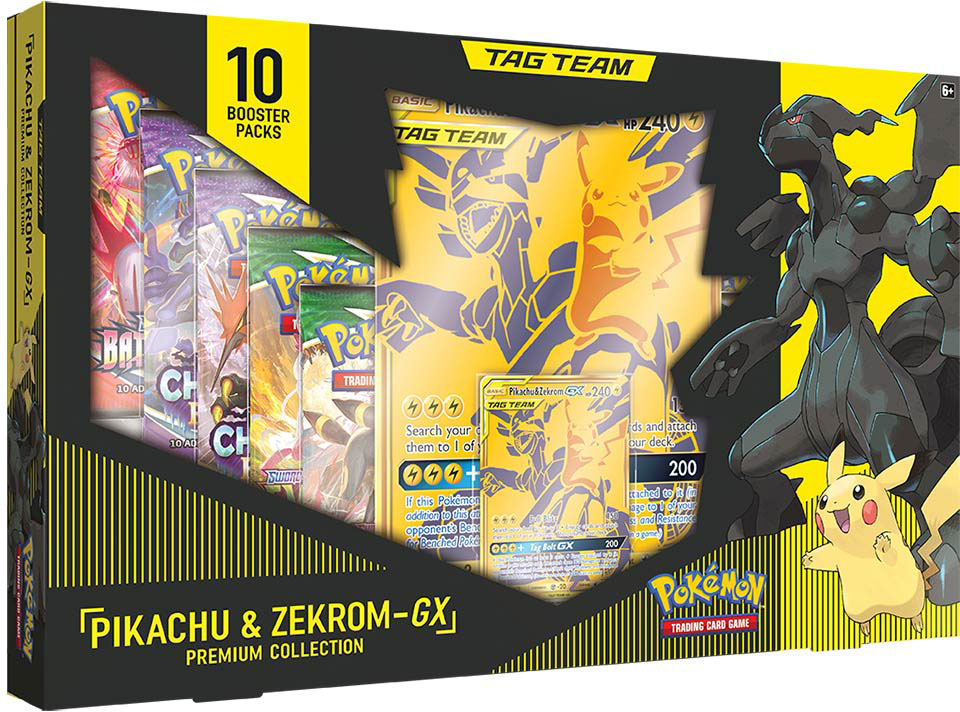 Pikachu Zechrome Tag Team Gx Pokemon Card Sleeve Protector 64pcs japan 