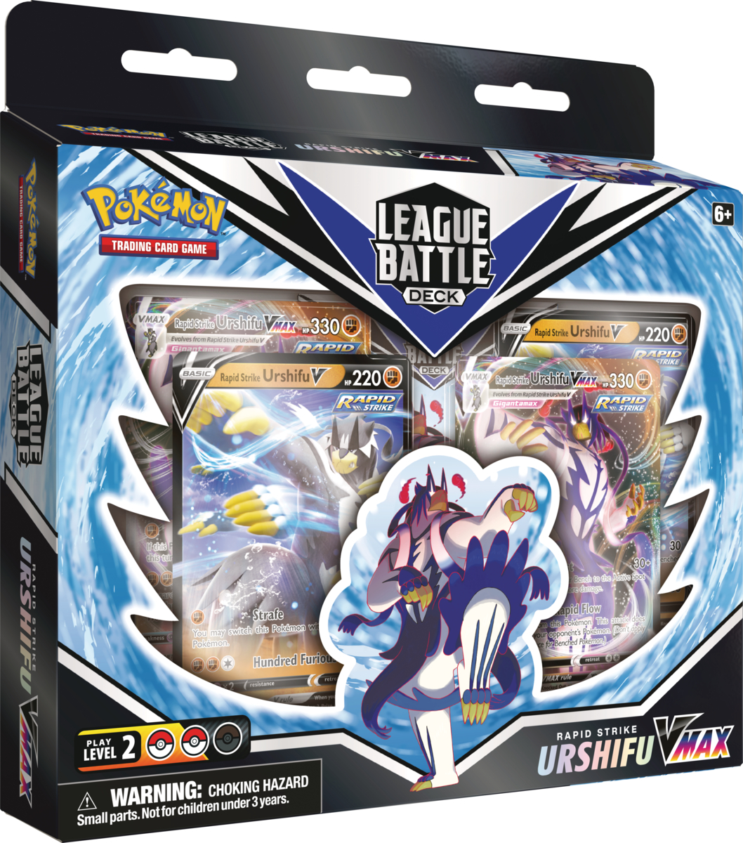 Saiu a Lista de Cartas do Baralho Batalha de Liga Urshifu VMAX – Deck List  – Se Liga Pokémon