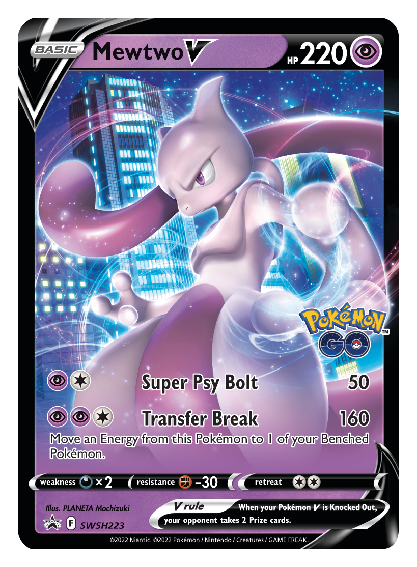 The Cards Of Pokémon TCG: Pokémon GO Part 25: Mewtwo VSTAR Gold