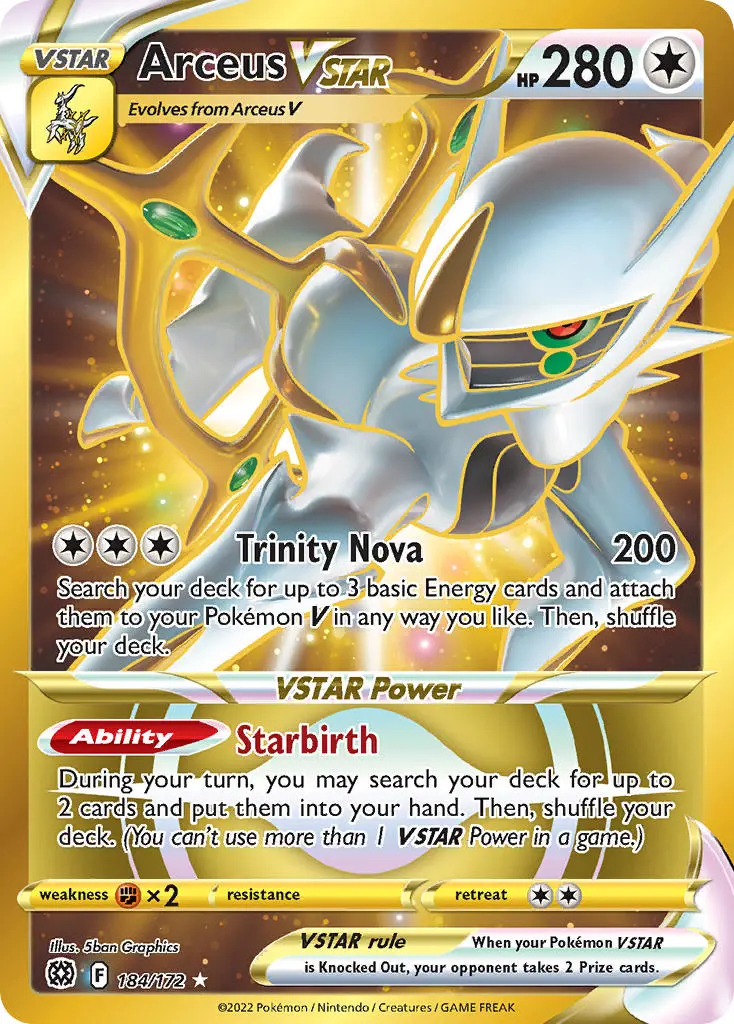 New Arceus VSTAR Premium Collection in September! 