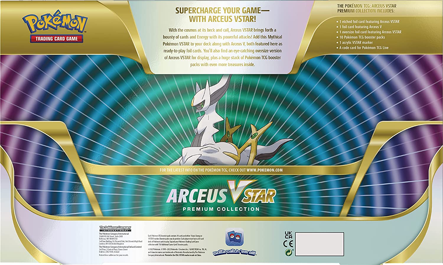 I Opened Pokemon's Exclusive $100 Premium Arceus Box! 