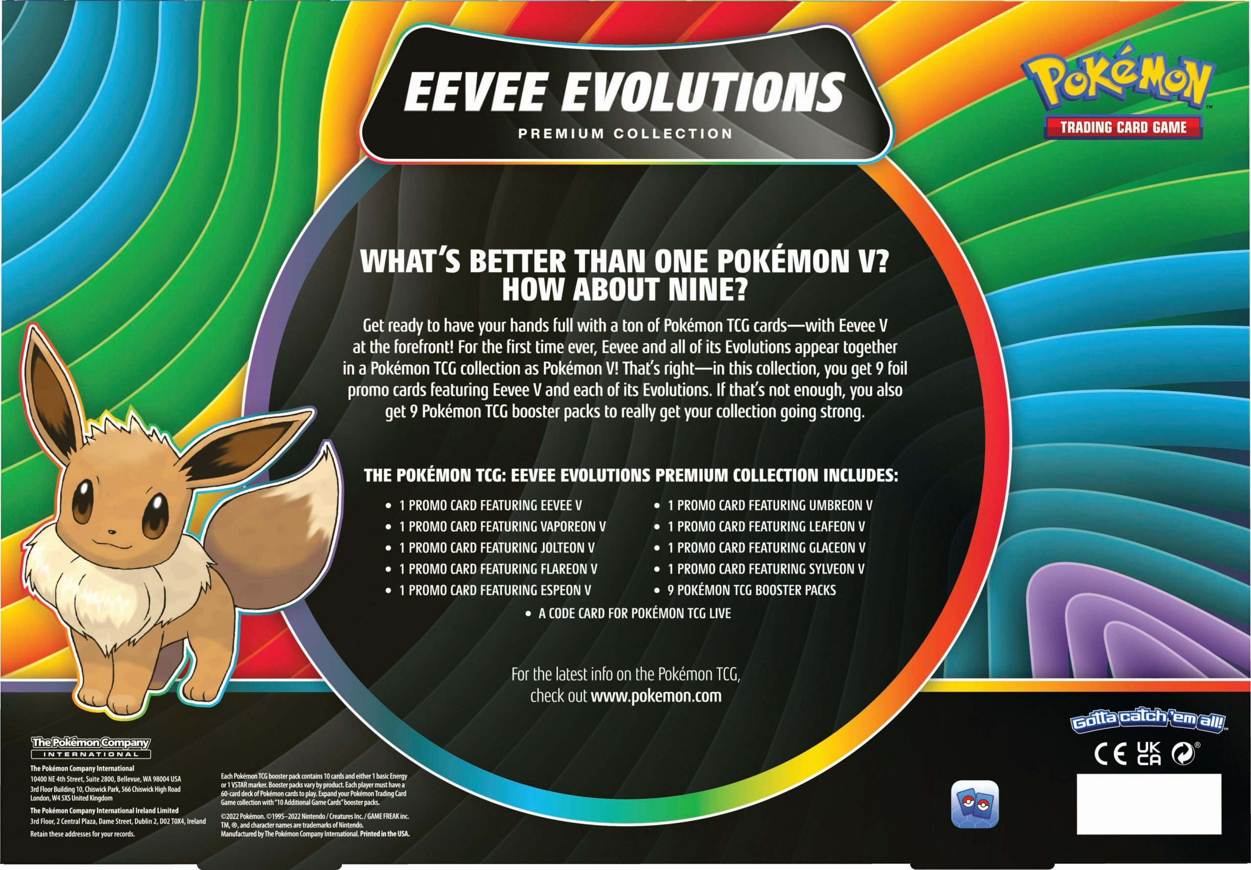 Pokemon Trading Card Game: Eevee Evolution VMAX Premium Collection