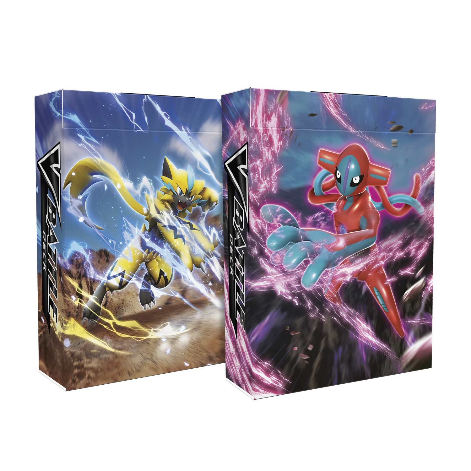 V Battle Deck Bundle: Deoxys vs. Zeraora – Aloha Card Shop