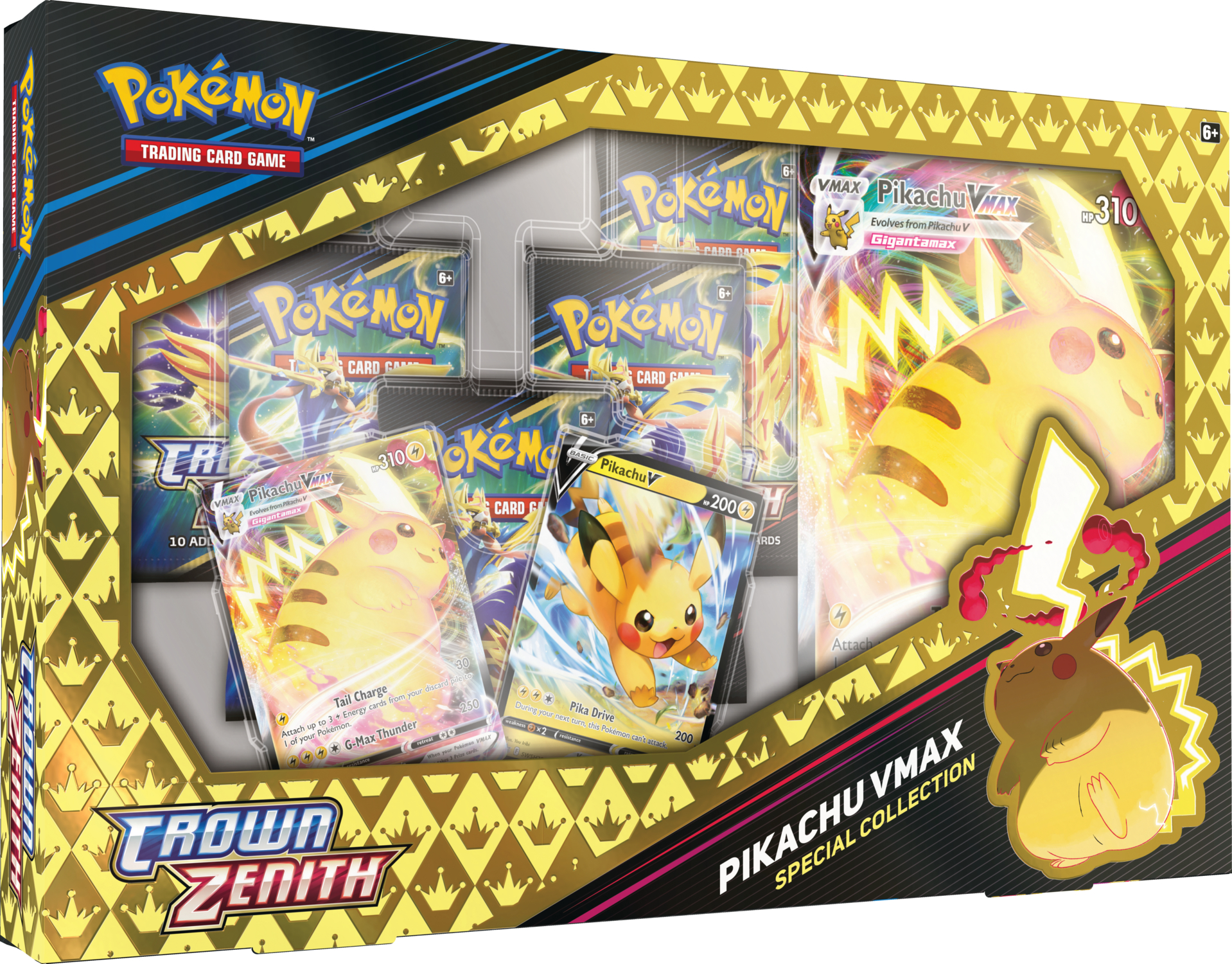 Pokémon Premium Box Pikachu Vmax 25º aniversário