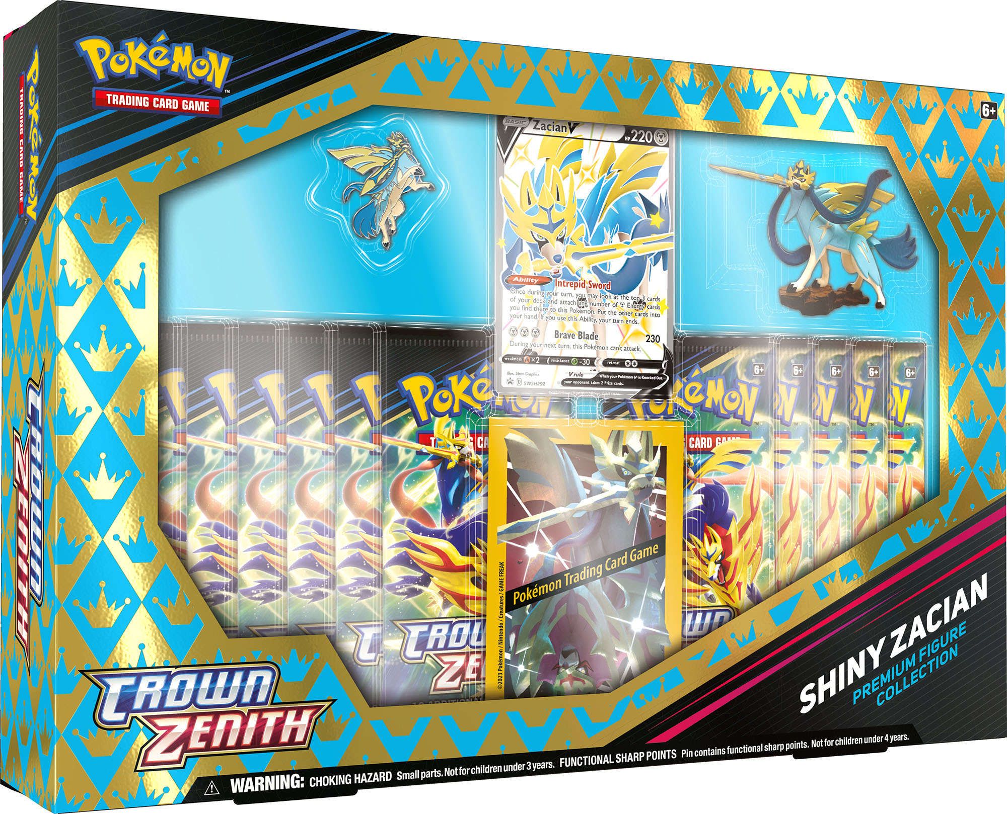 Pokemon Sword & Shield Deoxys VMAX & VSTAR Battle Box (4 Booster Packs,  Promo Card, 2 Etched Promo Cards, Oversize Card & More) 