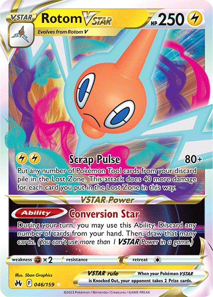 2023 Pokemon Sword and Shield Crown Zenith Full Art #GG46 Deoxys