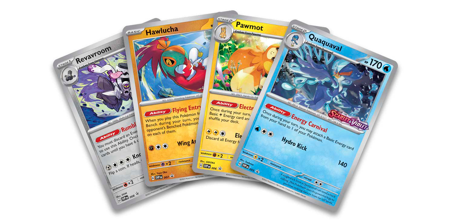 "Scarlet & Violet" Prerelease Promos Fully Revealed!