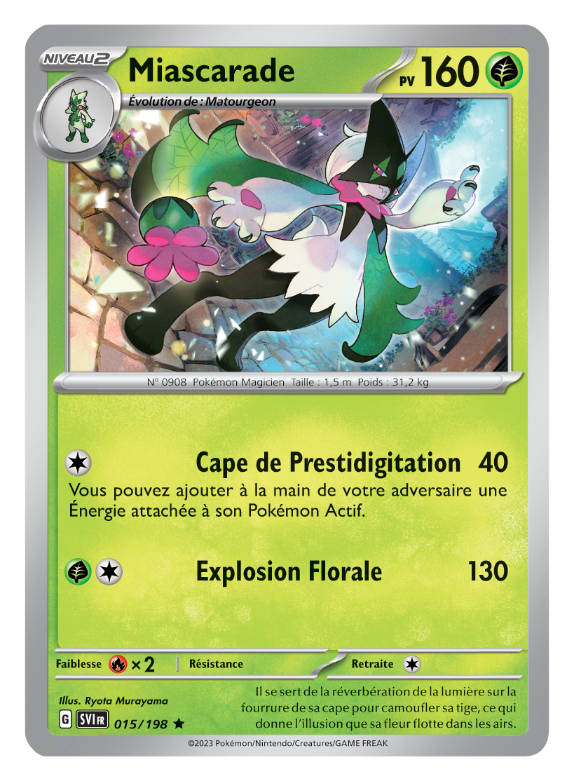 Pokemon Scarlet & Violet Miraidon EX Card 081/198