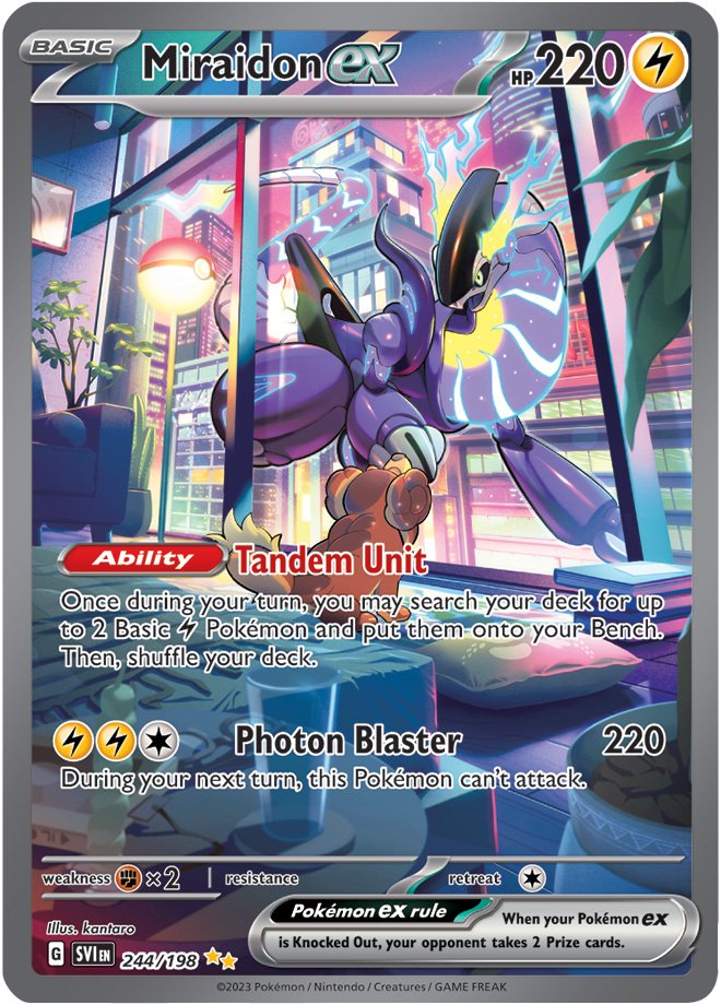 Full Card of Koraidon ex and Miraidon ex Revealed! - PokemonCard