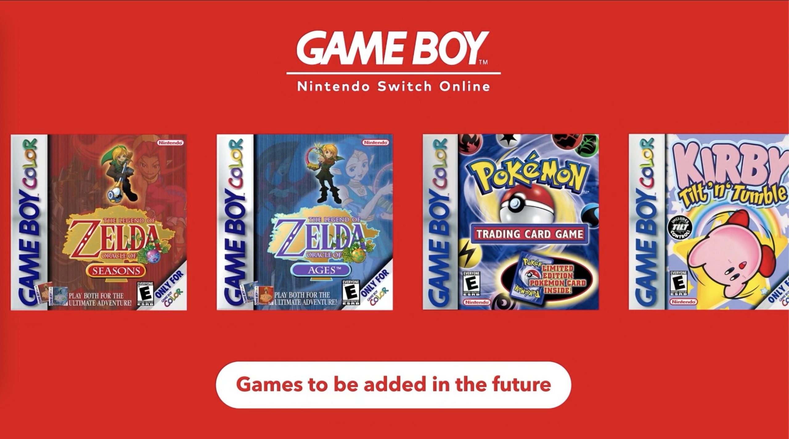 Pokemon for Game Boy Coming to the Switch! - |