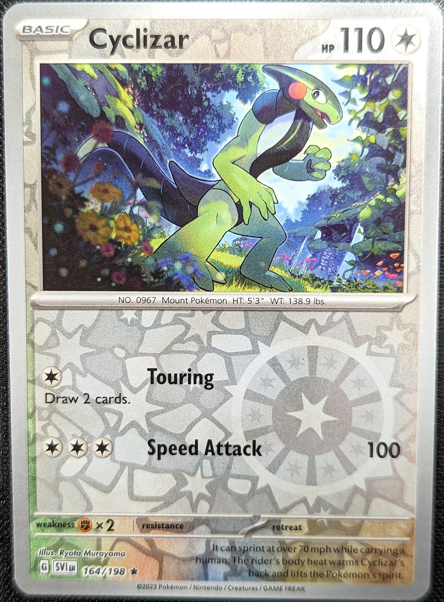 Miraidon 080/198 Pokemon Holo 2023 Scarlet And Violet