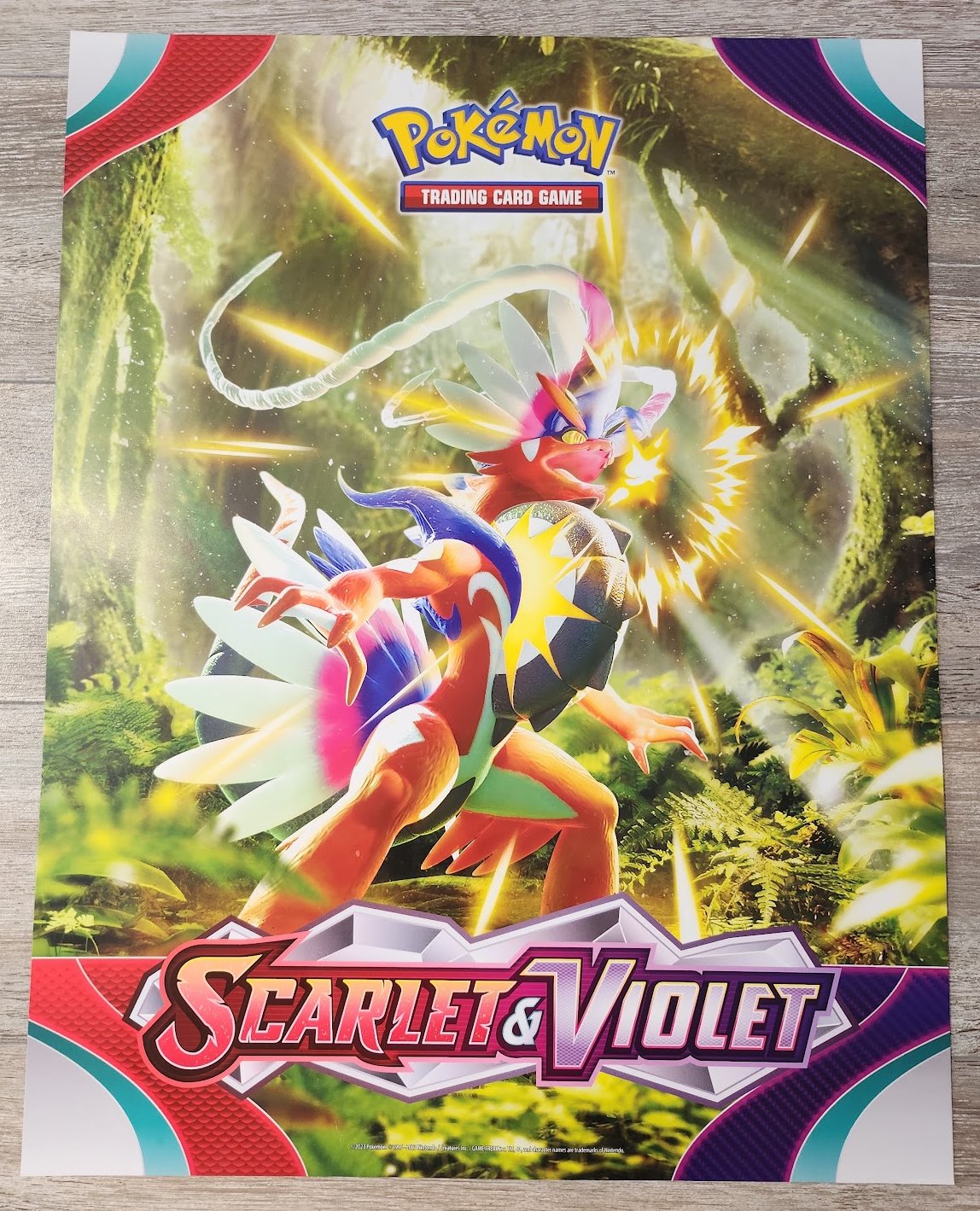 Pokémon Scarlet and Violet Game Poster