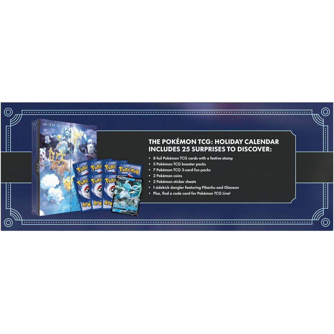 Pokemon 2023 Holiday Calendar 6-Box Case