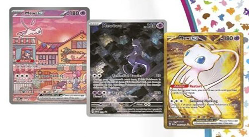 Pokémon TCG Reveals Pokémon Card 151: Mew Gold Ex