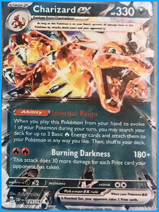 Is Charizard ex from Obisidian playable? - Pokémon