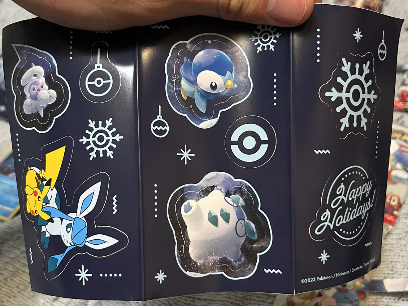 Everything In Pokémon TCG's Holiday Calendar 2023